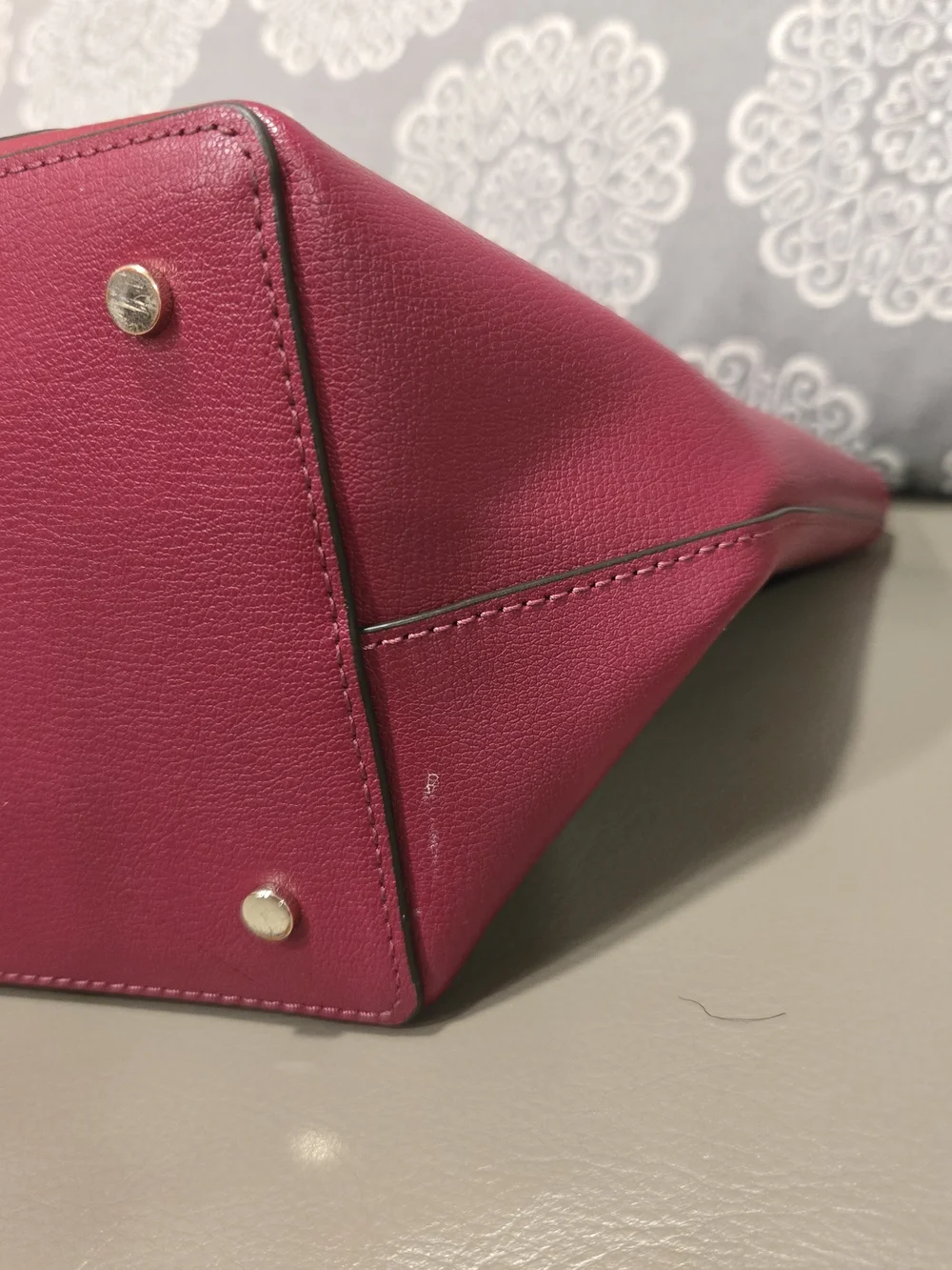 kate spade New York Pink Leather Tote with Wallet